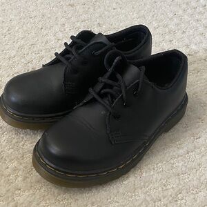 Dr. Martens Black Kids Dress Shoes